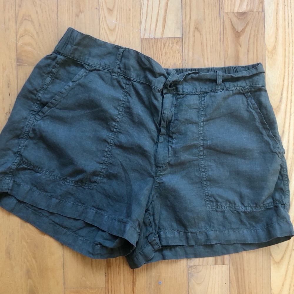 Shorts, Lou &Grey by Loft, Linen Khaki, Large